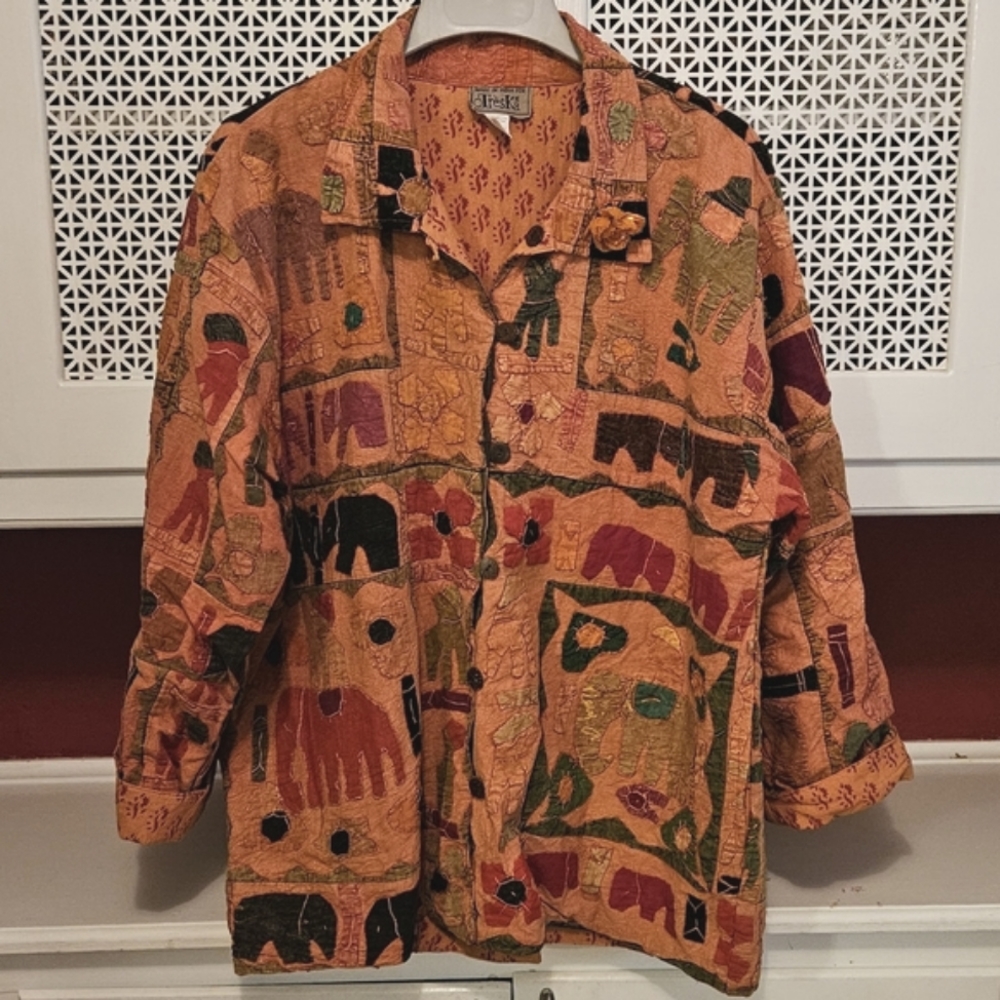 Vintage Reversible Treska Jacket
